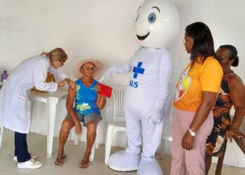 Saúde leva diversos serviços à população do distrito de Maria Quitéria no Feira em Ação