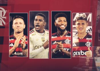 Flamengo gasta quase 300 milhões de reais e tem a janela mais agressiva de sua história