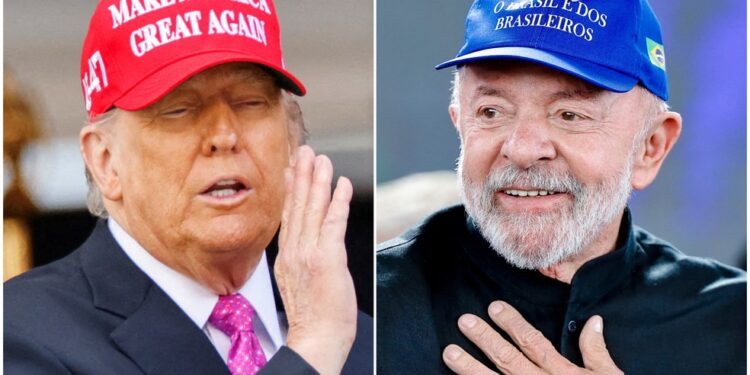 ‘Lula pode falar comigo quando quiser’, diz Trump sobre tarifaço