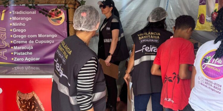 Vigilância Sanitária já realizou mais de 900 inspeções na Expofeira