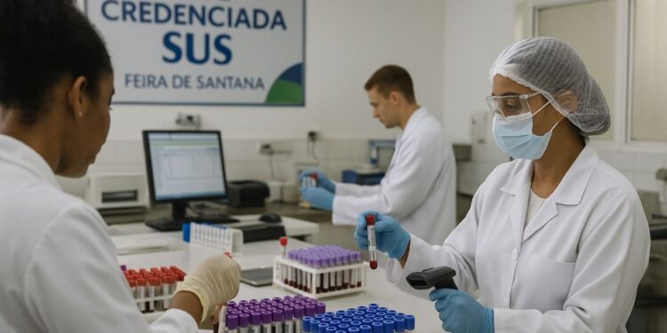 Feira de Santana registra quase 90 mil agendamentos de exames laboratoriais em agosto