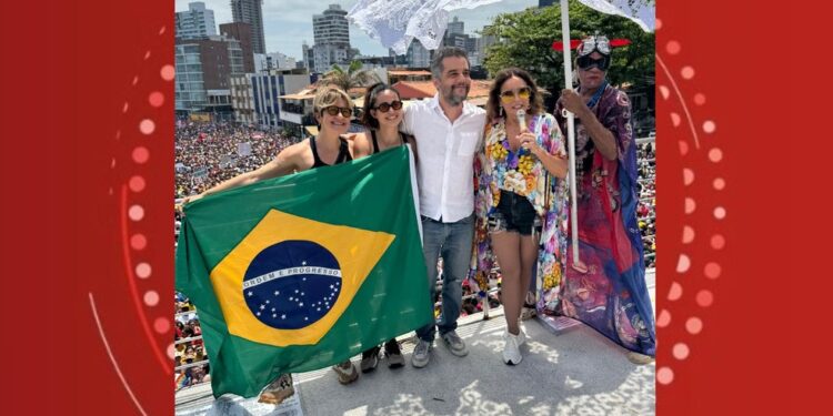 Manifestantes protestam contra PEC da Blindagem e PL da Anistia em Salvador