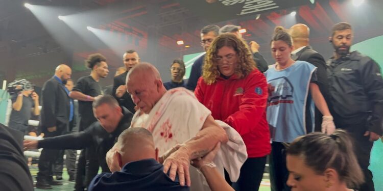 Wanderlei Silva é levado ao hospital após confusão generalizada