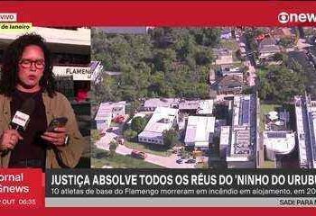 ‘É uma indignação muito grande, a gente se sente um lixo’, diz pai de vítima do incêndio no Ninho do Urubu sobre absolvição dos réus