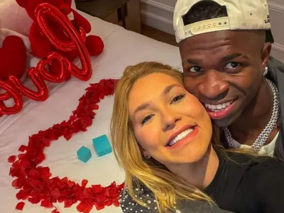 Vini Jr. assume namoro com Virginia Fonseca