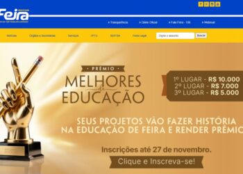 Seduc prorroga prazo de inscrições do Prêmio Melhores da Educação de Feira de Santana