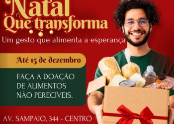 TV Feira lança campanha Natal que Transforma para garantir ceia de famílias carentes