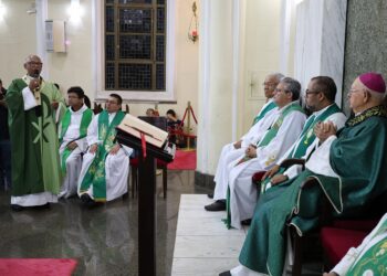 Em missa festiva, Dom Itamar se torna membro honorário da AFL