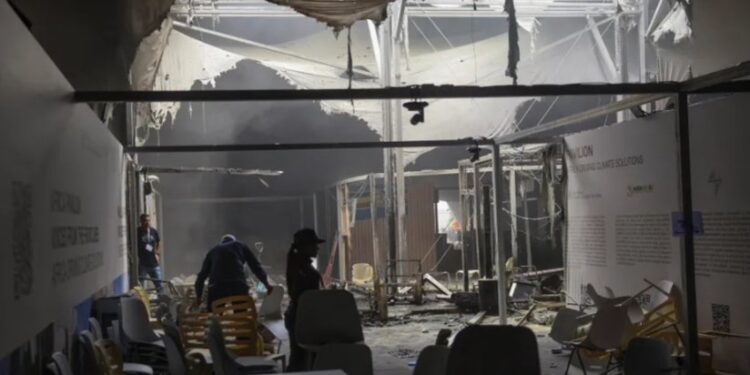 COP30: incêndio pode ter sido causado por micro-ondas, dizem Bombeiros