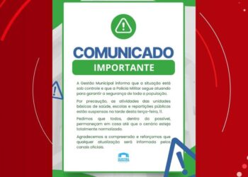 Prefeitura na Bahia suspende serviços públicos e recomenda que cidadãos não saiam de casa após tiroteio entre facções criminosas