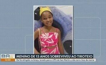 Menina de 12 anos morre e amigo fica ferido após serem baleados enquanto brincavam de bola em Salvador