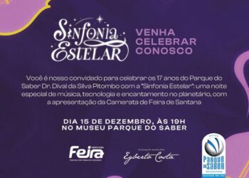 Parque do Saber celebra 17 anos com espetáculo inédito Sinfonia Estelar