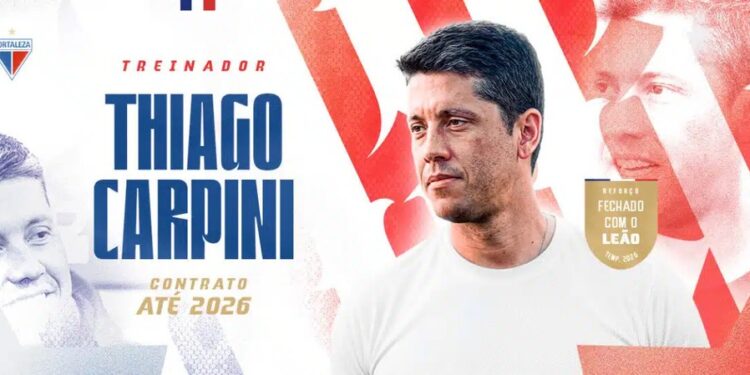 Thiago Carpini é o novo treinador do Fortaleza