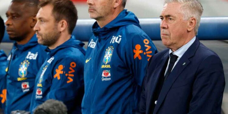 CBF sinaliza a Ancelotti desejo de renovação até 2030 e quer chegar na Copa com situação resolvida