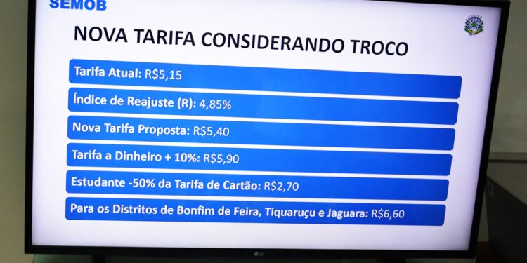 Conselho de Transporte define novo valor da passagem urbana