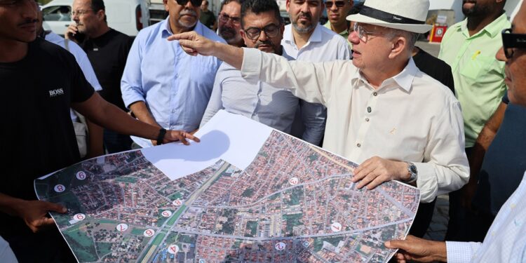 Prefeitura de Feira inicia obras de requalificação no entorno do viaduto da Cerb