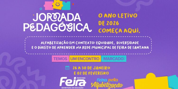 Jornada Pedagógica da Rede Municipal reforça compromisso com a alfabetização, equidade, diversidade e o direito de aprender