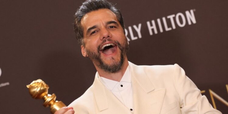 Wagner Moura vence prêmio de melhor ator em filme de drama no Globo de Ouro