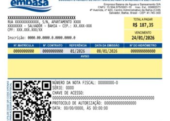 Novo modelo de conta da Embasa está sendo entregue. Entenda as mudanças!