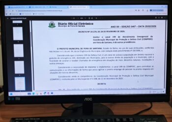 Canal 199 da Coordenação de Defesa Civil é instalado em Feira