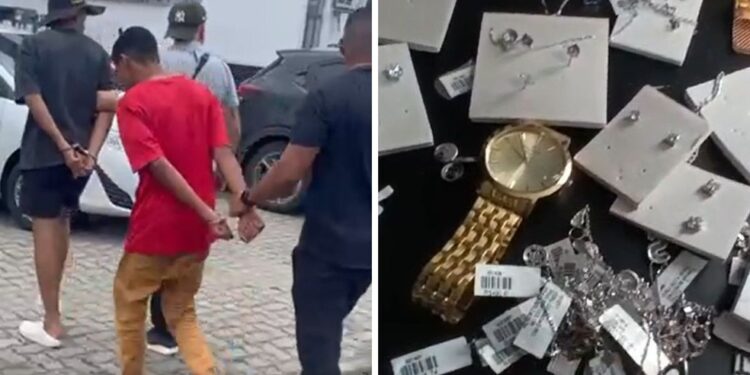 Suspeitos de furtar R$ 400 mil em joias na Bahia são capturados