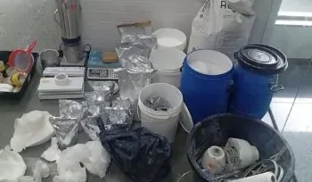 PM desarticula laboratório de drogas na zona rural de Feira de Santana