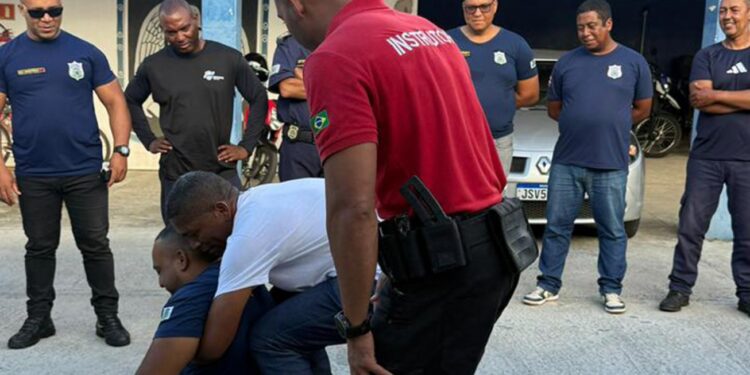 Guarda Municipal realiza curso de APH voltado a ocorrências com arma de fogo