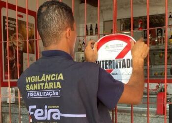 Vigilância Sanitária interdita lanchonete no Novo Horizonte
