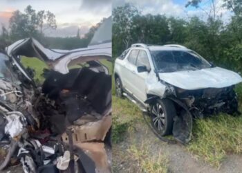 Polícia investiga se carro de vereador invadiu contramão em acidente que matou cinco jovens na Bahia