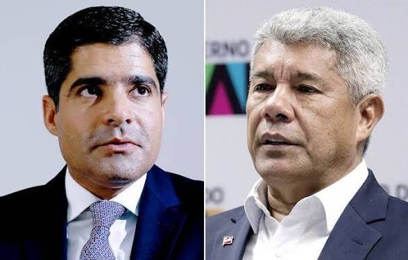 Quaest: ACM Neto e Jerônimo Rodrigues têm empate técnico na disputa para o governo da Bahia no 1º turno