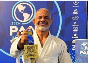 Marcos Borges conquista duplo bronze no panamericano de jiu-jitsu na Flórida