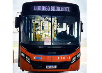 SEMOB disponibiliza ônibus gratuitamente durante o Domingo Brincante