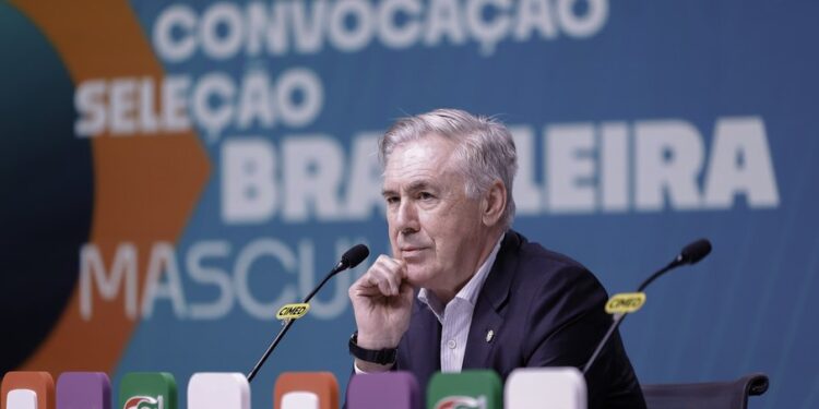 Ancelotti renova com a seleção até a Copa de 2030