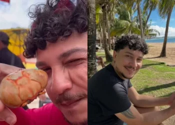 Turista morre após comer caranguejo durante viagem a praia famosa do Nordeste