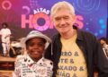 Cantor mirim baiano Ruan Vitor “Vaqueirinho” participa do Altas Horas ao lado de João Gomes