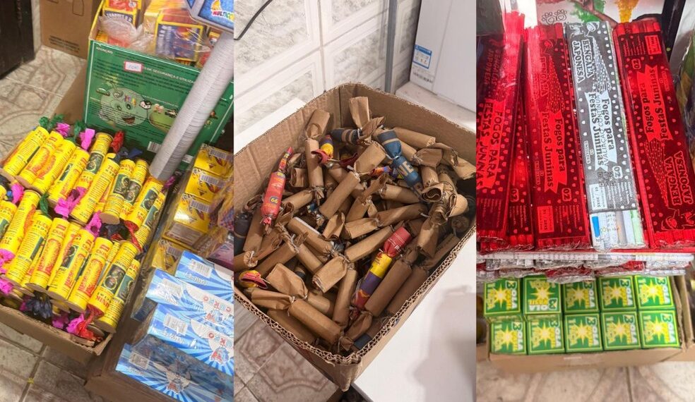 Operação apreende 72 mil fogos de artifício clandestinos na Bahia