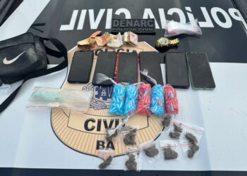 Sete homens são presos e um morre durante operação contra tráfico de drogas e homicídios em Salvador e Vera Cruz