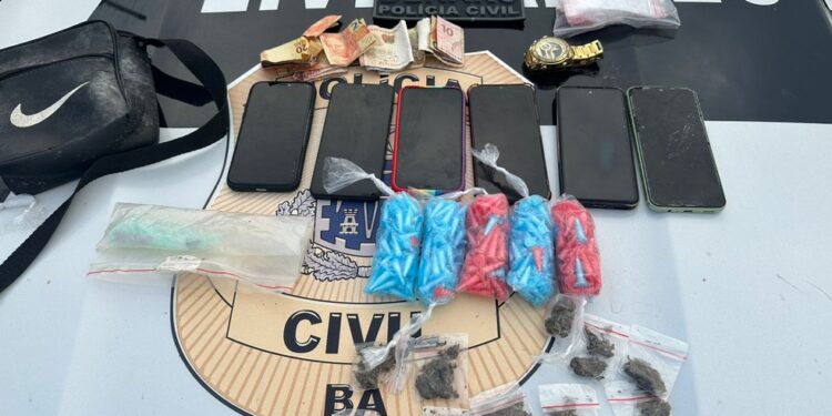 Sete homens são presos e um morre durante operação contra tráfico de drogas e homicídios em Salvador e Vera Cruz
