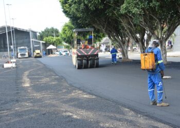 Praça do Forró recebe pavimentação asfáltica e prepara distrito de Maria Quitéria para o São João