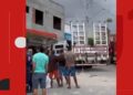 Sete pessoas ficam feridas após caminhão desgovernado atingir prédio no interior da Bahia