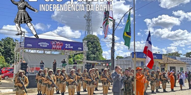 Distrito de Maria Quitéria celebra a Independência da Bahia com desfile cívico-militar nesta quinta-feira