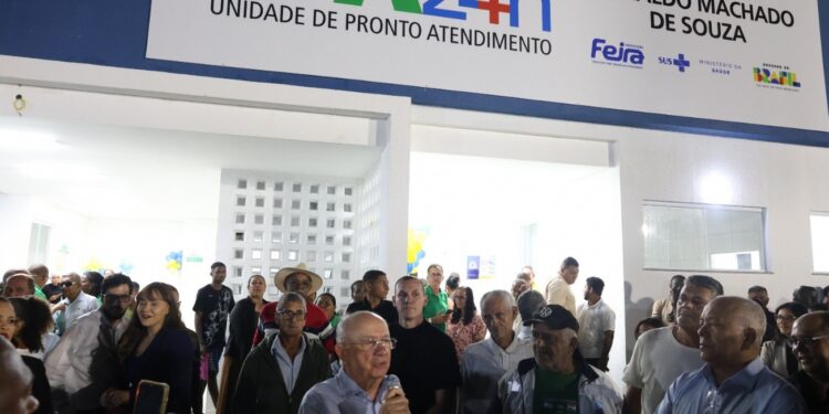 Prefeitura de Feira inaugura UPA de Humildes e anuncia investimento mensal de R$ 1,2 milhão na manutenção