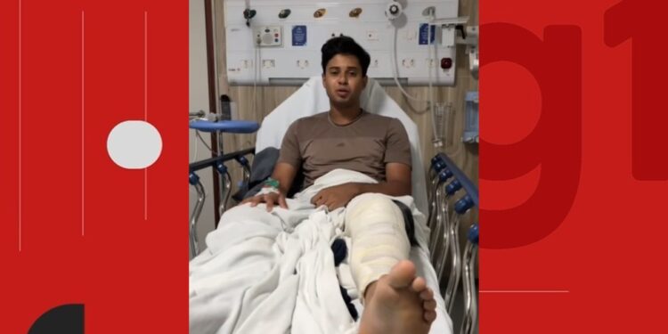 Jovem baiano que passou em 1º lugar em medicina na USP é internado em UTI após cirurgia