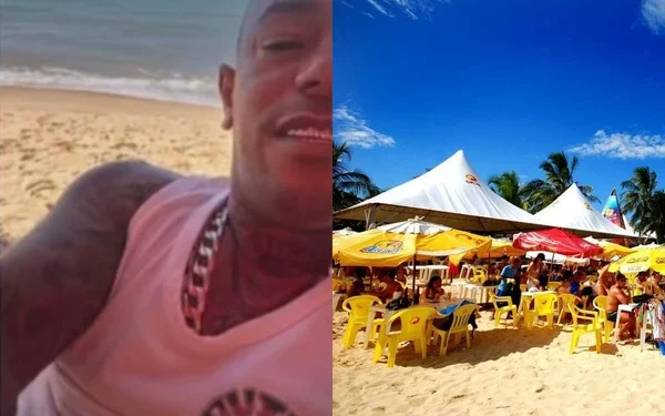 Ataque a tiros deixa homem ferido e causa pânico em praia de paraíso turístico da Bahia