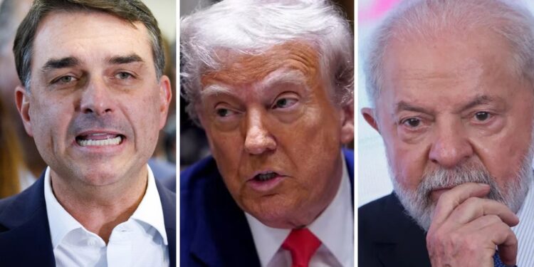 Quaest: Tarifaço pesa mais contra Flávio Bolsonaro do que contra Lula