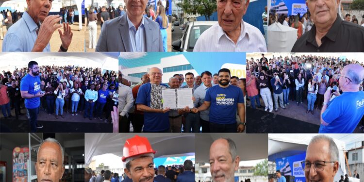 População celebra com entusiasmo início das obras do Hospital Municipal em Feira de Santana