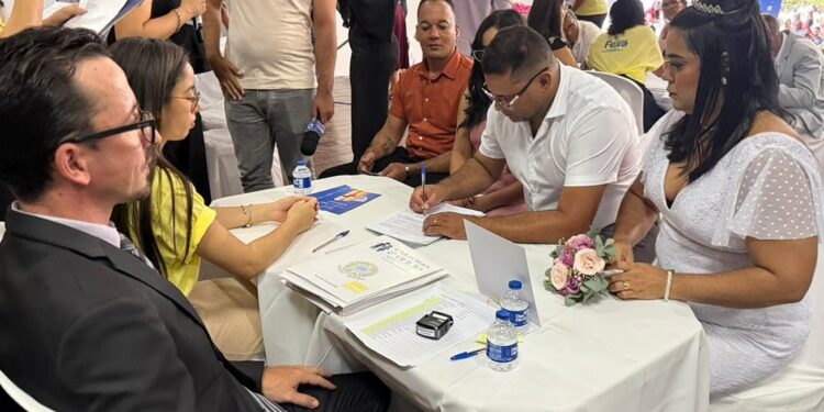 Ainda há vagas para casamento coletivo gratuito em Feira de Santana