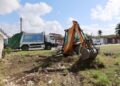 Prefeitura de Feira inicia construção de praça e anuncia pavimentação asfáltica no Parque Sabiá