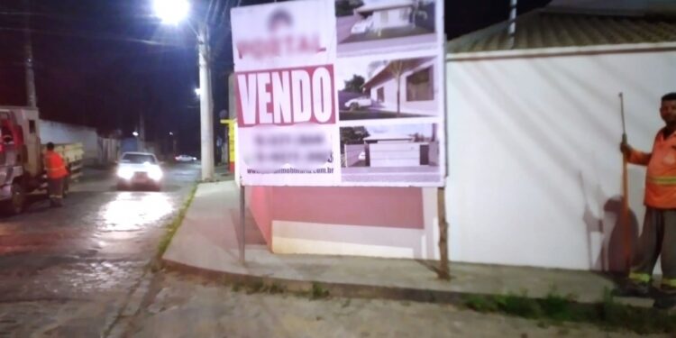 Operação Feira Mais Limpa intensifica combate à poluição visual em Feira de Santana