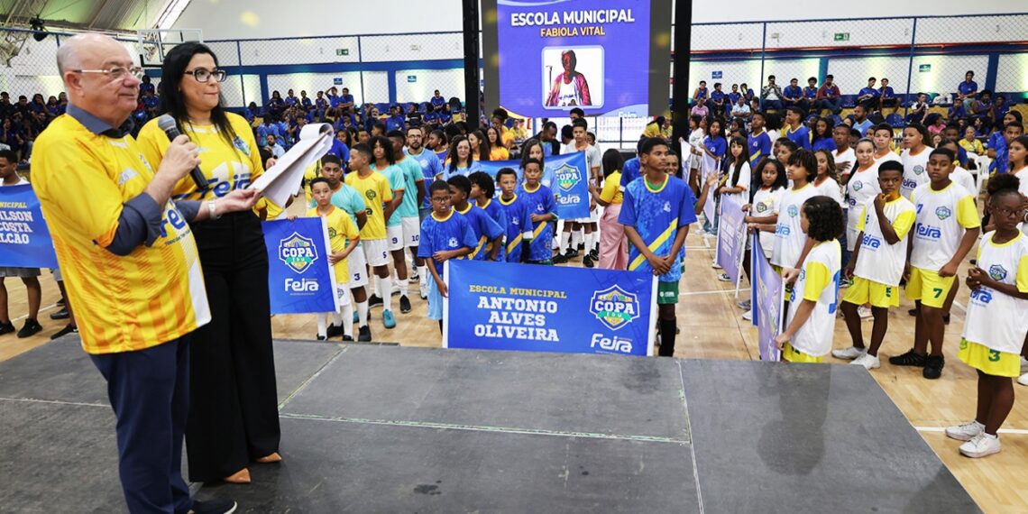II Copa Edu mobiliza mais de 2 mil estudantes de 23 escolas municipais feirenses
